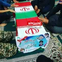 تابوت محمدطاها شهید کوچک حادثه تروریستی اهواز+عکس