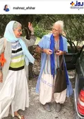 تیپ عجیب مهناز افشار در آلمان+عکس
