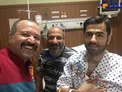 عيادت امير جعفرى و على صالحى از پژمان منتظرى+عکس
