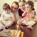 فلامک جنیدی در جشن تولد دوقلوهایش+عکس