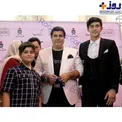 سردار آزمون در کنار سالار عقیلی و پسرش+ عکس