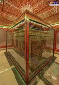 تصویری زیبا از درون ضریح حضرت عباس (ع)