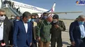 محمدباقر قالیباف در بدو ورود به فرودگاه زاهدان+عکس