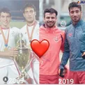 چالش عکس 10 سال قبل دو ستاره پرسپولیس+عکس