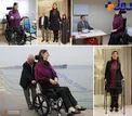 عكس/دختري كه يك سر و گردن از همه بالاتر است