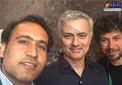 عکس سلفی مهدی مهدوی‌کیا در کنار مورینیو