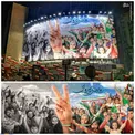 دیوارنگاره دهه فجر در میدان ولیعصر(عج) /عکس