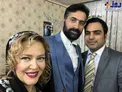 تیپ متفاوت بهاره رهنما و همسرش در عروسی+عکس