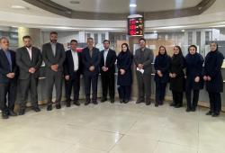  مدیرعامل بانک سرمایه به طور سرزده از شعبه میدان فاطمی و واحد مستقل ارزی غرب تهران بازدید کرد