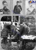 تصویری جالب بازدید مظفرالدین شاه از یک عکاسی