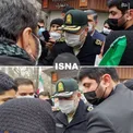فرمانده نیروی انتظامی در میان مردم در راهپیمایی ٢٢ بهمن/عکس