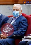 رسول دانیال‌زاده اَبَر بدهکار بانکی در دادگاه طبری/عکس