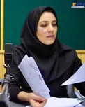 عکس قدیمی شبنم مقدمی در رادیو!