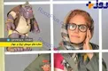 عینک و ژست عجیب و غریب خانم بازیگر + عکس