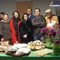 مهمانی خانم بازیگر به مناسبت یلدا با حضور هنرمندان+عکس