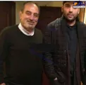 عکسی دیده نشده از احسان علیخانی و پدرش