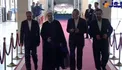 لحظه ورود دکتر حسن روحانی رئیس جمهور منتخب به مجلس شورای اسلامی