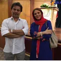 همسر سابق مجری مشهور در کنار بازیگر و نویسنده پر طرفدار+ عکس