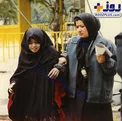 عکس/ پوران درخشنده سال 66 در پشت صحنه «پرنده کوچک خوشبختی»