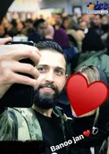 عکس عجیبی که محسن افشانی از همسرش منتشر کرده است