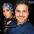 خواننده مشهور و همسر دومش با پوششی عجیب+عکس