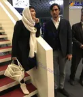 دروازه بان جنجالی استقلال درکنار خانم بازیگر+عکس