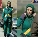 سحر قریشی در لباس بانجی جامپینگ + عکس