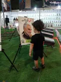 چشم در چشم سردار دلها در مسیر کربلا +عکس