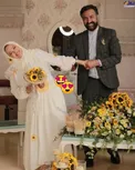 ژست عجیب بهاره رهنما در سالگرد ازدواجش+عکس