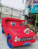 نیسانی که ماشین عروس شد!+عکس