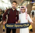 عکس/ استقبال مسئولان باشگاه القطر از شهباز زاده در فرودگاه دوحه