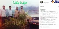 عکس یادگاری ضرغامی با خودروی مورد علاقه اش