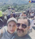 سلفى محراب قاسمخانی و شقایق دهقان در چین