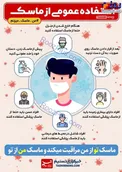 اینفوگرافیک/ ماسک تو از من مراقبت می‌کند و ماسک من از تو