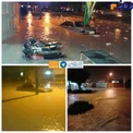 کاری که باران با خیابان های بوشهر کرد+ عکس