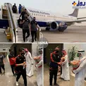 عکس/ ورود اولین تیم ایرانی به عربستان پس از سه سال