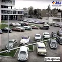 پارکینگ ساختمان وزارت نفت در دهه ۴۰+عکس