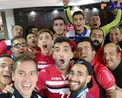 عکس سلفی سرخ‌پوشان در رختکن بعد از صعود آسیایی