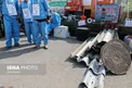 دستگیری سارقین گاردریل‌های اتوبان/عکس