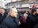 حضور وزیر ورزش در مراسم تشییع پیکر مطهر شهدا
