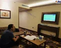 ویلموتس در حال تماشای بازی پرسپولیس و سپاهان +عکس