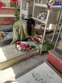ادای احترام سفیر بولیوی به شهدا در بهشت زهرا + عکس
