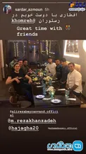 رستوران گردی آزمون و بیرانوند در تهران/عکس