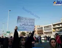 شعار عجیب مردم در راهپیمایی 22 بهمن/عکس