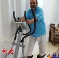 منبری مشهور روی تردمیل!+عکس