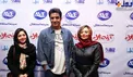 عكس/تيپ زمستاني يكتا ناصر و همسر كارگردانش در اكران مردمي فيلم جديدشان