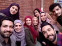 سلفی بازیگران حوالی پاییز در پشت صحنه