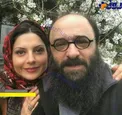 سلفی دیده نشده خانم بازیگر و همسرش