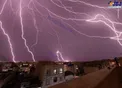 عکس/ رعد و برق وحشتناک شب گذشته تهران!