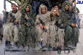عکس/ تک تیر اندازان تازه نفس با پوششی خاص در راه موصل